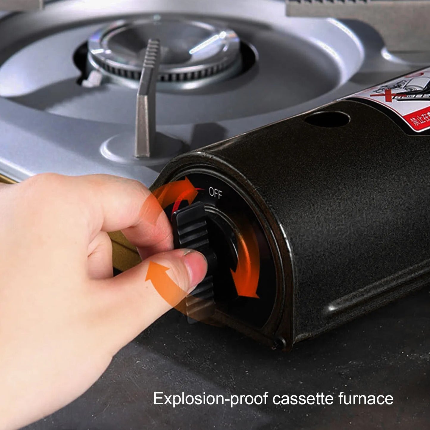 Mini Cassette Grill Cook Stove Outdoor Portable Outdoor Camping Picnic Butane Gas Stove Burner Furnace 34X 27X 9 Cm