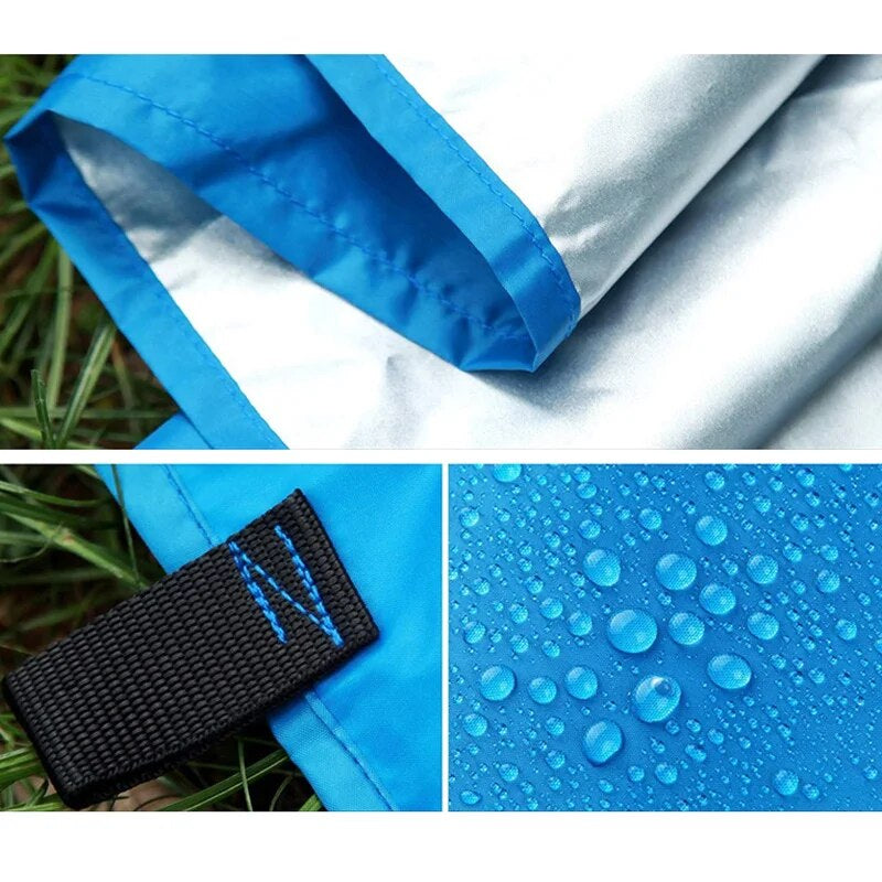 Professional Title: "Durable and Waterproof Outdoor Canopy Cloth - Large Lightweight Tarp for Camping Tent, Shelter, Hammock, Rain Fly Cover, and Sun Shade (290cm x 300cm)"