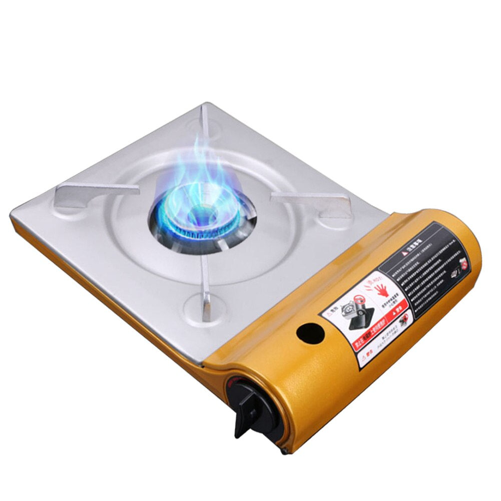 Mini Cassette Grill Cook Stove Outdoor Portable Outdoor Camping Picnic Butane Gas Stove Burner Furnace 34X 27X 9 Cm