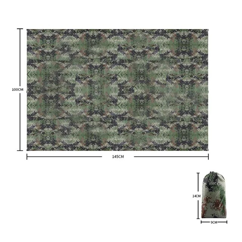 Professional Title: "Durable and Waterproof Outdoor Canopy Cloth - Large Lightweight Tarp for Camping Tent, Shelter, Hammock, Rain Fly Cover, and Sun Shade (290cm x 300cm)"