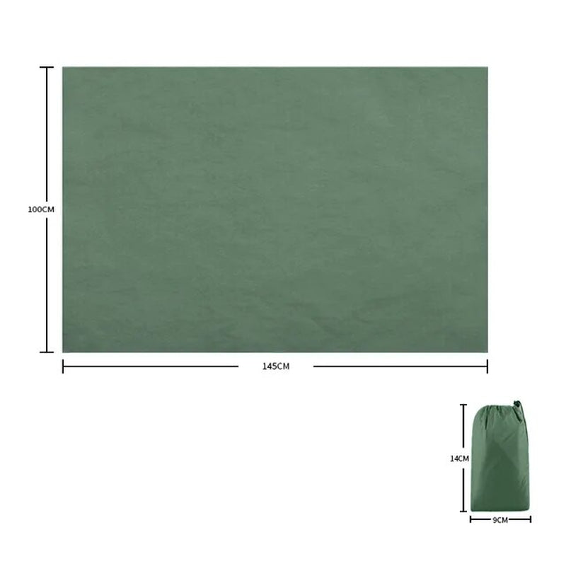 Professional Title: "Durable and Waterproof Outdoor Canopy Cloth - Large Lightweight Tarp for Camping Tent, Shelter, Hammock, Rain Fly Cover, and Sun Shade (290cm x 300cm)"